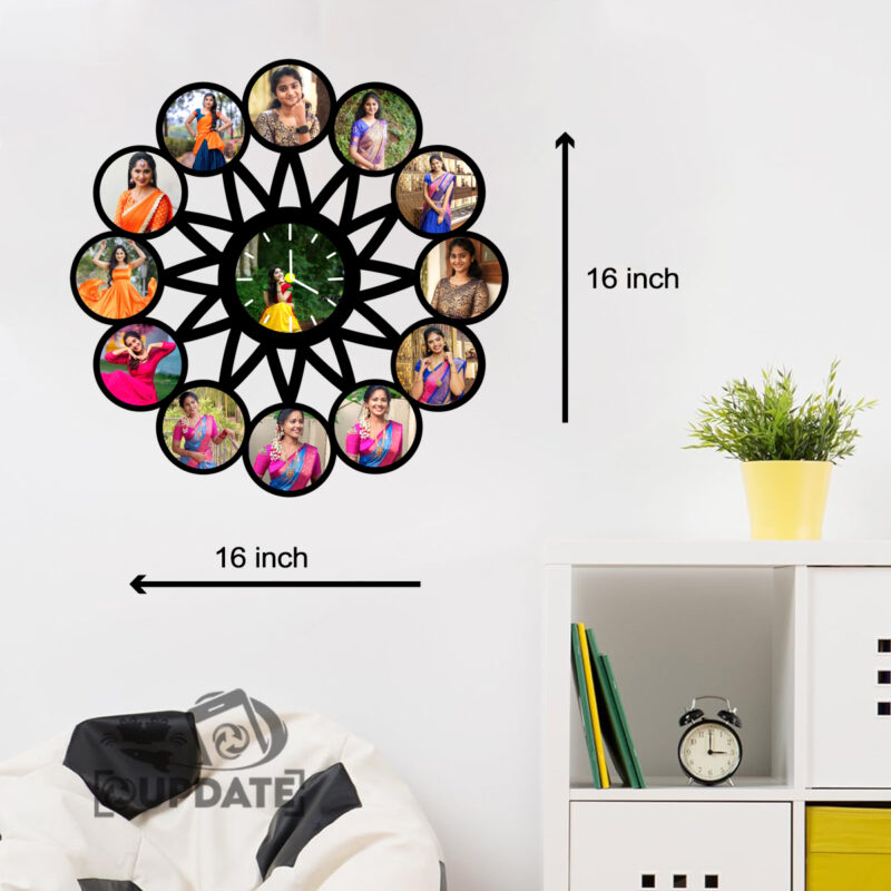OKW051 sublimation mdf wall clock - Image 4
